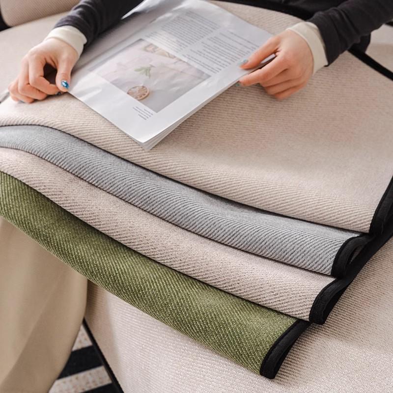 Sjenerte Sofaputetrekk Sittepute Sommer Moderne Lett Luksus Enkelt Sklisikkert Sofatrekk Matter