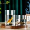 1pc Transparent Vases Plant Bottle Flower Pot Hydroponic Terrarium Arrangement Container Ecological Bottle Home Wedding Decors