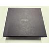 Used Excellent Condition PRADA Tessuto Nylon Trifold Wallet Black Gold Logo
