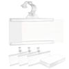 10Pcs Translucent Label Holder Plastic Plastic Hang Tag Price Tag Holder  Retail Store Display