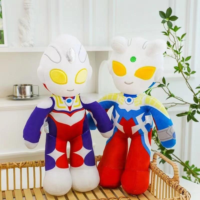 Adorable Ultraman Plush Toy Printed Doll Soft Short Plush Decoration For Kids