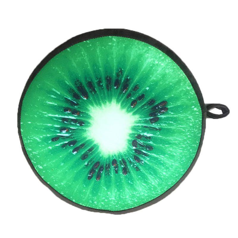 

16 Подушка для дивана в виде фрукта со съемным чехлом и мягкой подушкой Kiwifruit-33cm,33*33cm/13*13inch