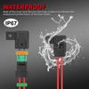 KILIGEN 2 Pack IP67 Waterproof 12AWG Gauge Wiring Harness Inline Fuse Holder ATC/ATO 20A/30A/40A