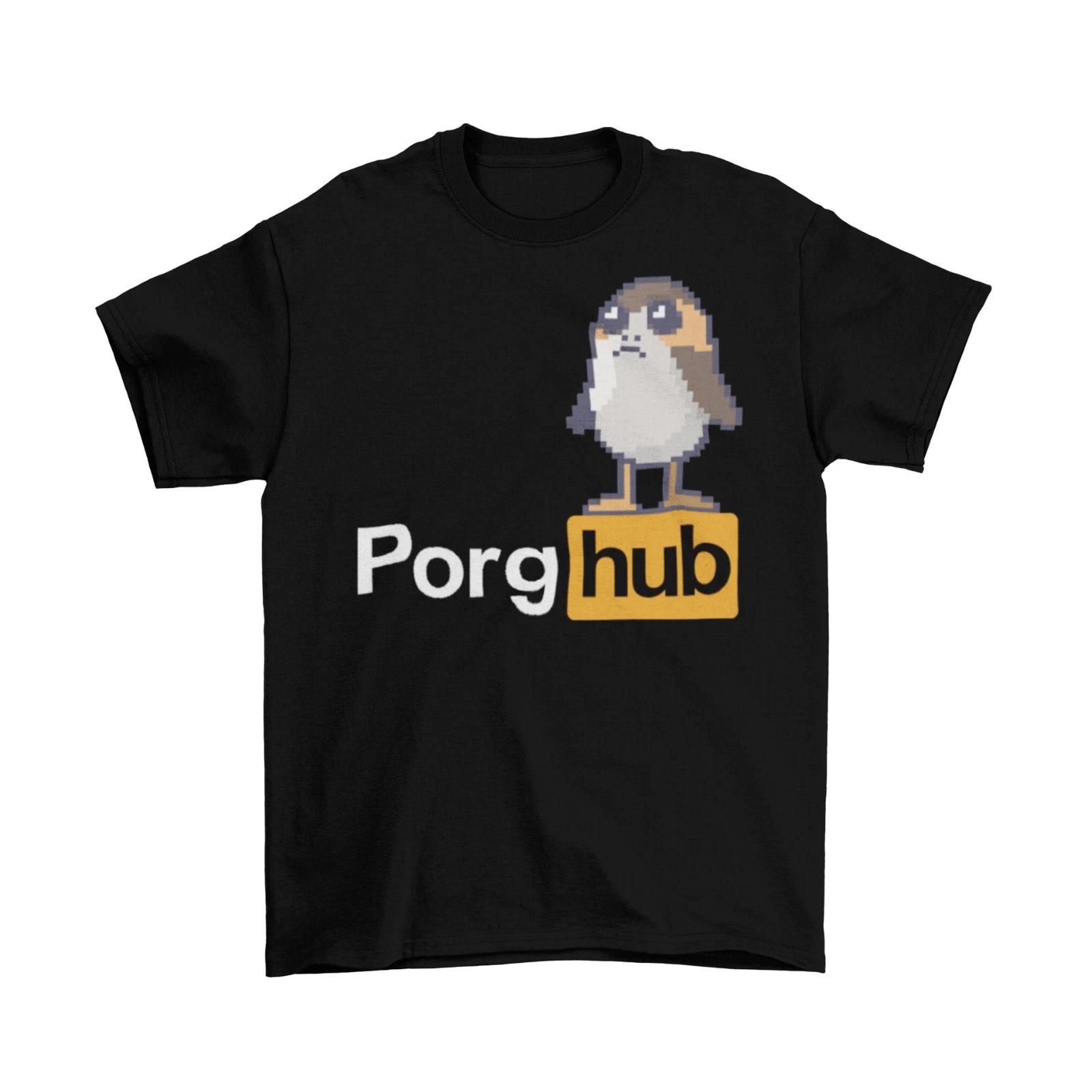 Porg Hub Star Wars T-Shirt Cotton Unisex Funny Adult The Last Jedi Galaxy New XS
