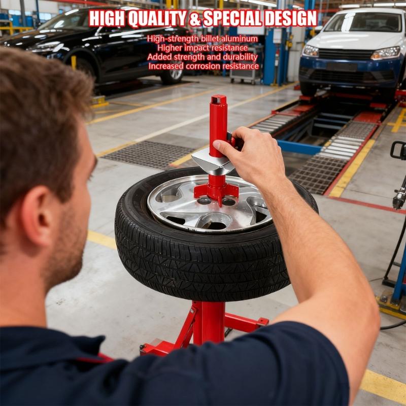 Aluminum Centering Cone for Efficient Tire Mounting on 5.4 Inch Balancers Provide Accurate Wheel Alignment for Various Vehicle Types