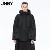 JNBY Women's 2025 Autumn Long Sleeve Hooded Cotton Jacket