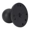 1.5 Inch Ball Mount with Aluminum Alloy AMPS Hole Round Plate For RAM Mounts C Size Ball Double Socket Arm