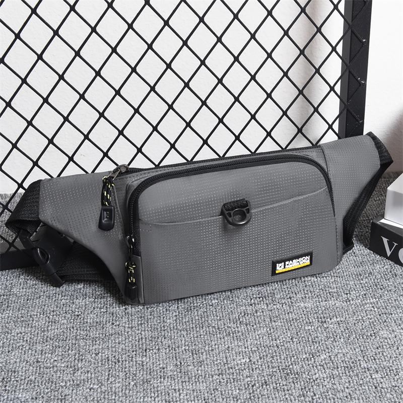 Men's Waterproof Waist Bag - Unisex Fanny Pack Convertible To Chest Sling (Running/Travel Hip Belt with Secure Pockets)