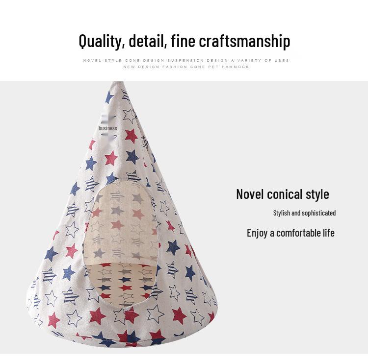 Breathable Cat Hammock Hanging Basket Bed
