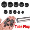 10pcs/pack Plastic Black Blanking End Caps Protector Square/Round Table Chair Foot Pad Furniture Feet Non-Slip Covers