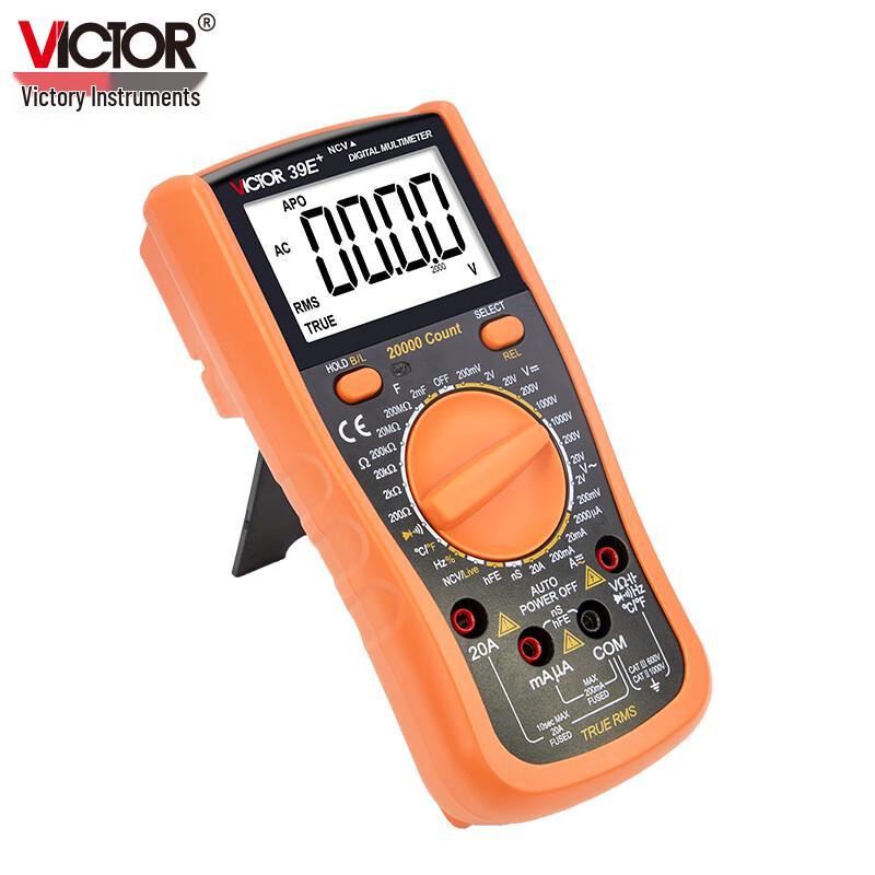 VICTOR VC39E+ True RMS Smart Anti-Burn Digital Multimeter (CN version)