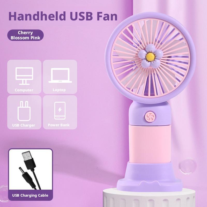 High-Quality Summer Compact size High-Quality Fan High-Quality Portable High-Quality Handheld High-Quality Fan High-Quality Cartoon High-Quality