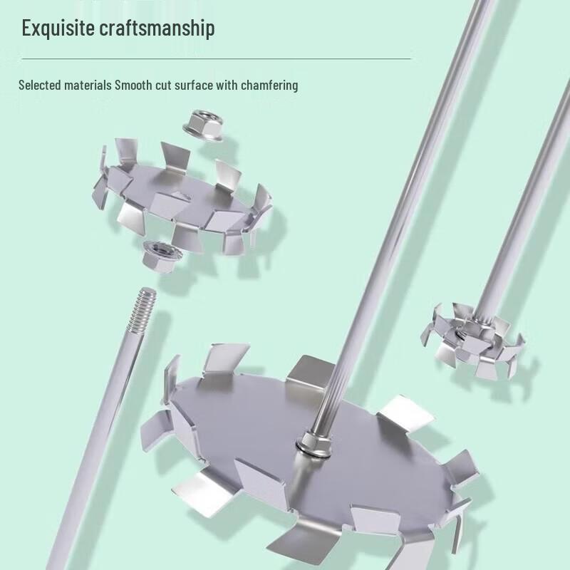304 Stainless Steel Paint Mixer Stirring Paddle