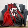 Manchester Blanket Comfortable Suitable for Office Chair Bed Bedding for All Occasions Playful Design Ideal Gift For Birthday Valentine'S Day