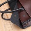 Crazy Horse Leather Men's Bag Retro Briefcase Business Men's Handbag Horizontal One-shoulder Diagonal Computer Bag