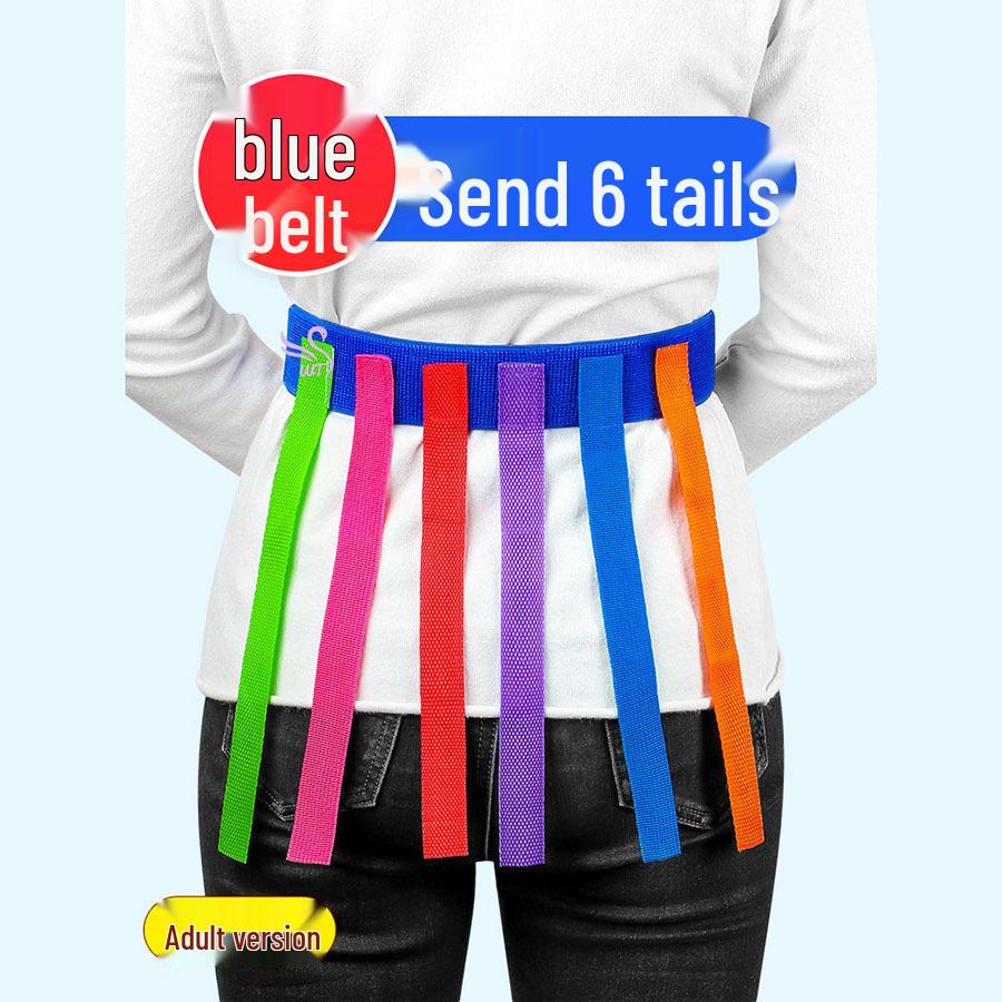 Adjustable Catch the Tail Waistband: Parent-Child Team Building Toy for Sensory Integration and Sports Fun