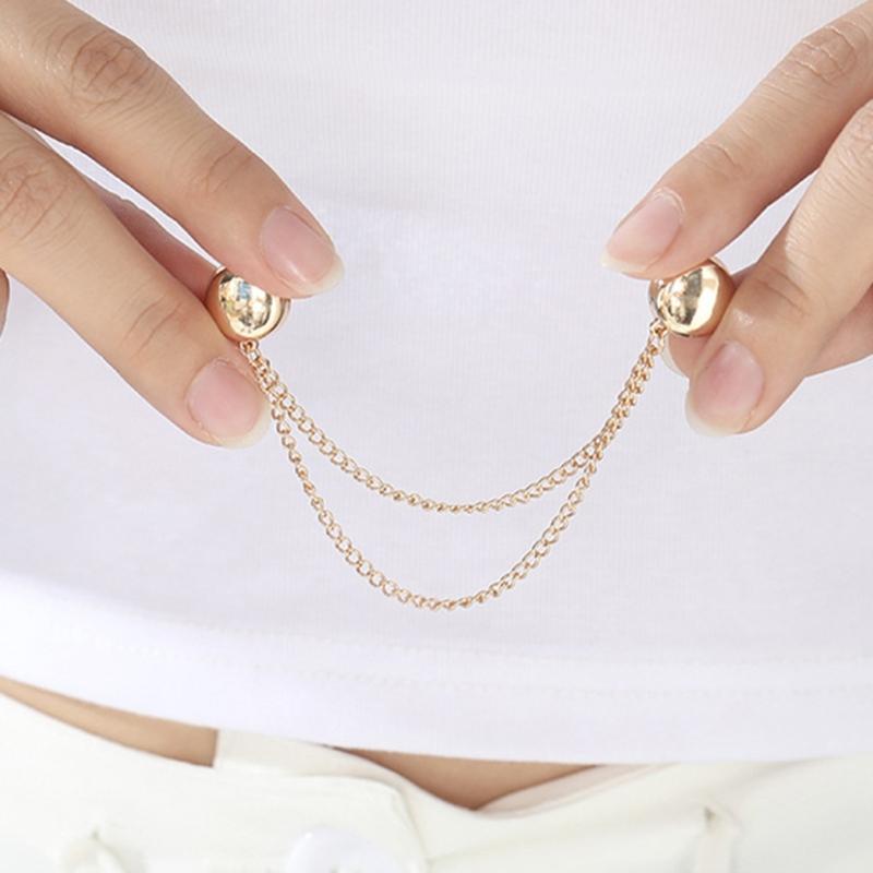 Magnetic Pants Clothing Clips Headscarf Pin Easy Attach Detachable Grip for Trousers T-shirt Secure Magnetic Clips
