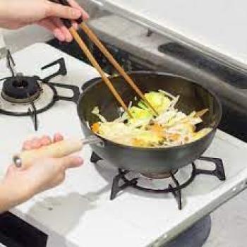 Frying Deep High Heat Frying Compatible with IH and Gas Made In with RC Sticker NEIGHBOR CLOWN Rcti1 Stir-frying Pot, Pan, 23cm, Lightweight,