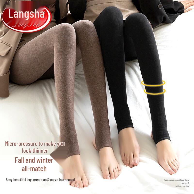 Women's Thermal Fleece-Lined Stirrup Leggings