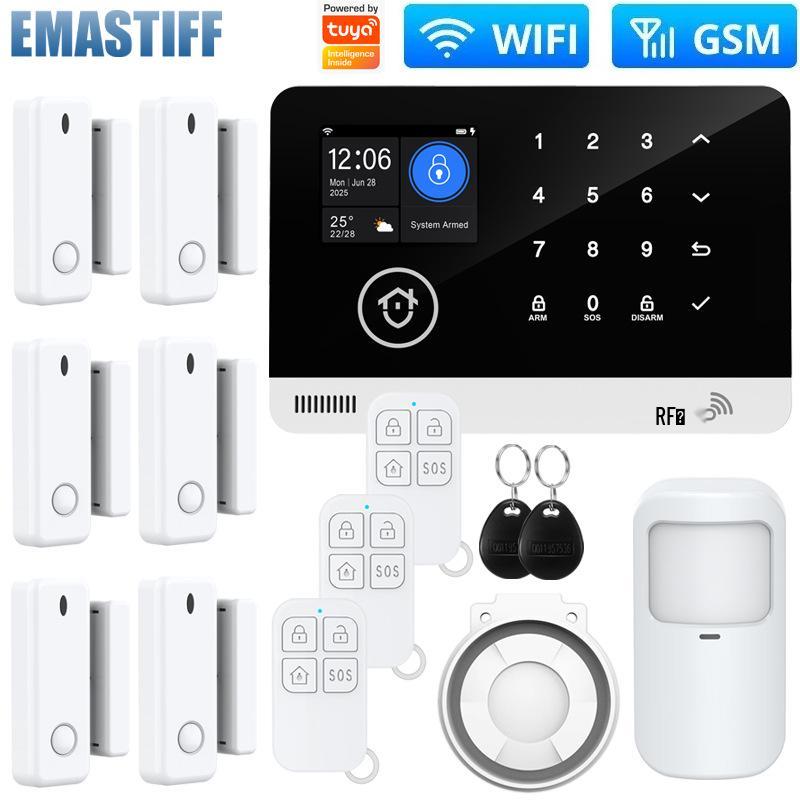 Smart Graffiti Home Security WiFi & GSM Alarm System