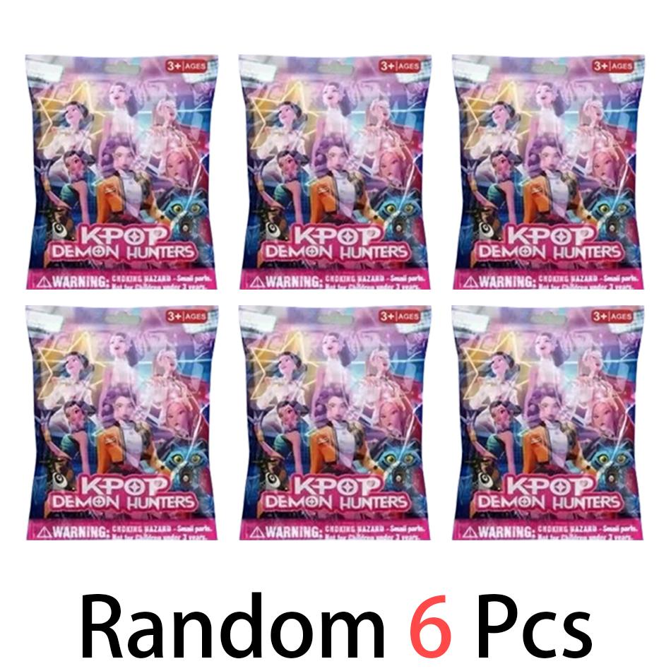 K Pop Demon Hunt Box Series Figure Model Toy Cartoon Gaming Peripherals Desk Decoration Halloween/Christmas for Kid GiftK