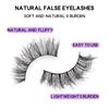 20 Pairs Faux Mink Lashes 3D Fluffy Natural Lashes Makeup False Eyelashes  Russian Strip Lashes Eyelash Extension