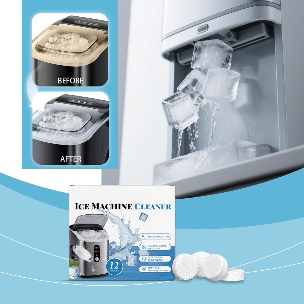 Ice Maker Descaling Tablets Gently Cleans Ice Dishes And Ice Makers