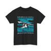 I Would Rather Provide Than Teach How To Fish Funny Vintage Japanese Bird T-Shirt