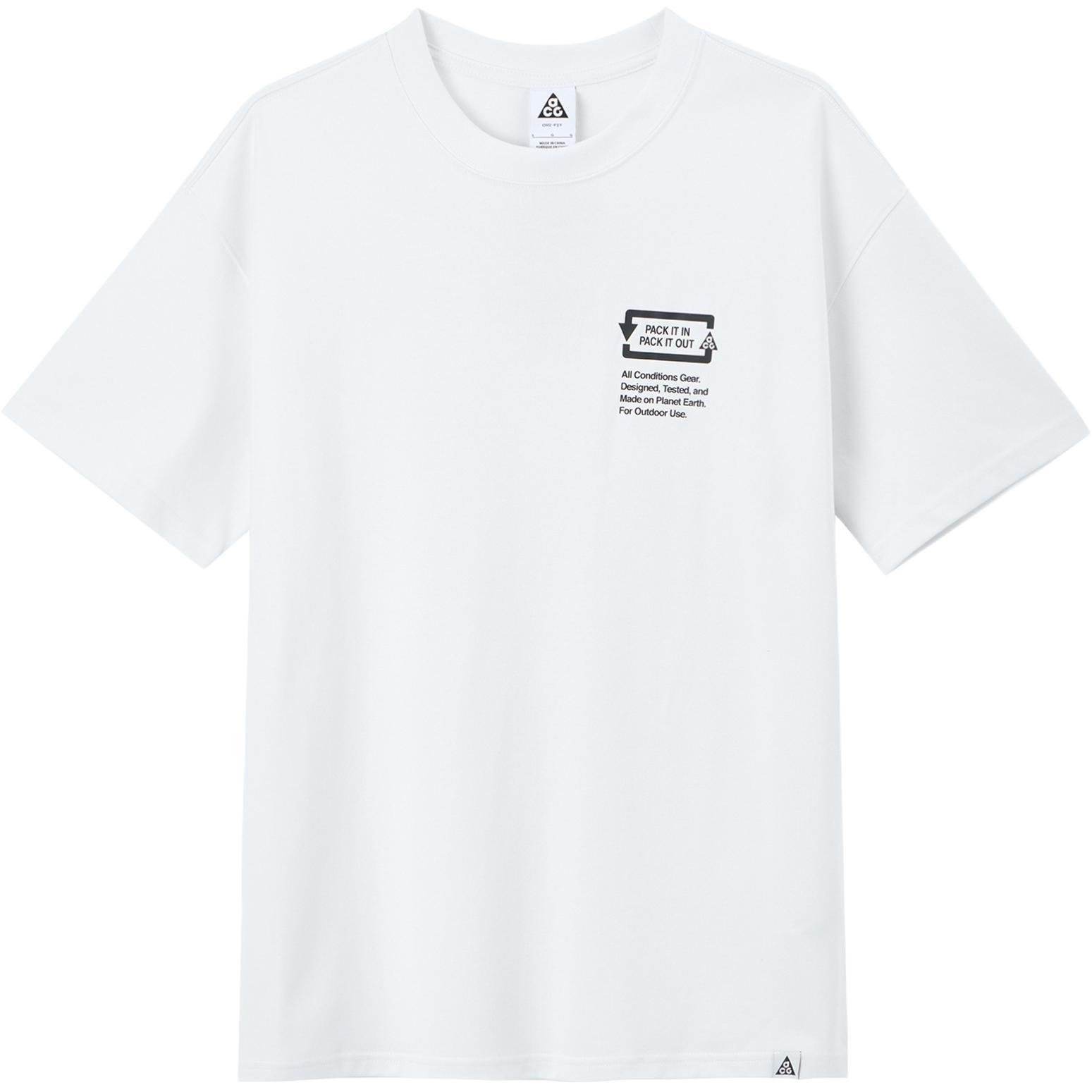 Nike ACG Dri-FIT Graphic T-shirt (Asia Sizing) White Men s FV3491-121 L