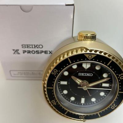 Used SEIKO PROSPEX Divers Design Alarm Clock