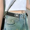 1Pcs Jean Pants Dresses No Buckle Stretch Elastic Waist Belt For Women Men No Buckle-Free Waist Belt