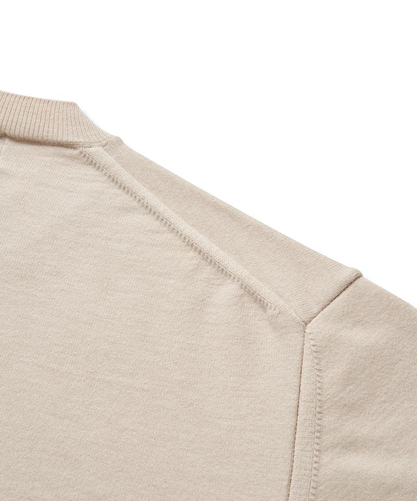 CUZNELLO Soft Touch Round Knit_Oatmeal