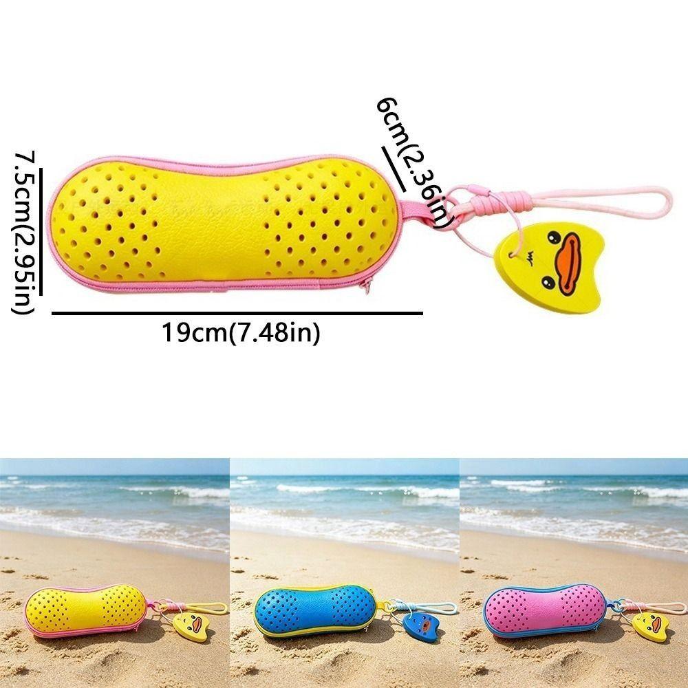 Ventilated Hole Swim Glasses Box EVA Hard Shell EVA Carry Case Swimming Training
