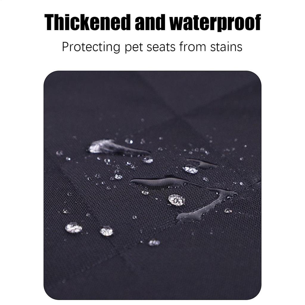 Car Seat for Dogs Large Waterproof Pet Seat Cover for Cars Booster Cushion Protector Carrier for Bed Barrier Backseat Truck Cat