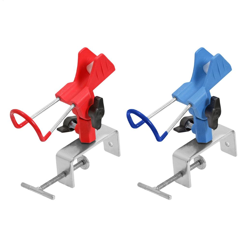 Boat Fishing Rod Holder Support Adjustable Non Slip Metal Base Clamp On Rod Rest Rack Edges Dock Canoe Docks
