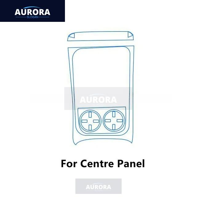 Per XPENG G9 22-23 Interno Auto Console Centrale Pellicola Protettiva Trasparente in TPU Antigraffio Pellicola Riparatrice Accessori Modifica