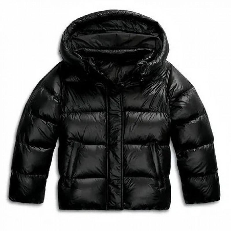 Womens Casual Hooded Cotton Puffer Jacket Winter Warm Loose Fit Solid Color Daily Wear