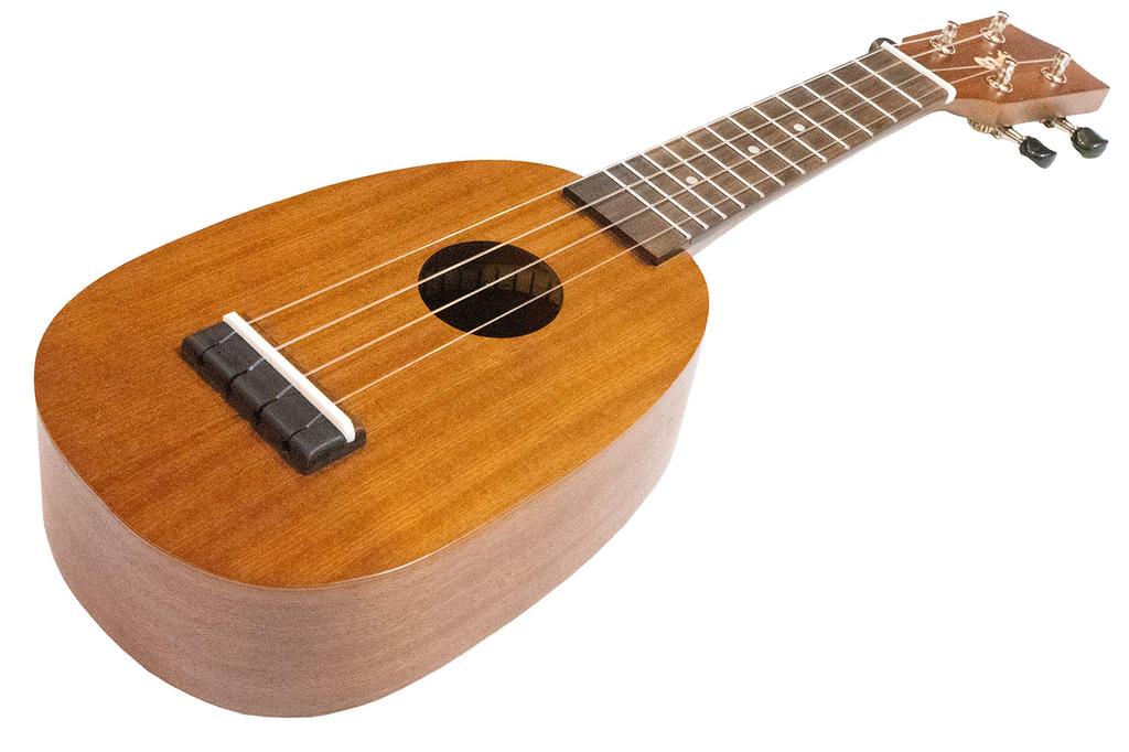 [KIWAYA] Baby Size Ukulele U-Trip 02 with Soft Case (Mahogany Plywood, Convenient for Carrying, Recommended for Those with Small Hands and Children)