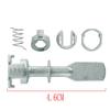 Volkswagen Door Lock Cylinder Repair Kit: 5-Piece Accessory Set, 46mm Rod Length