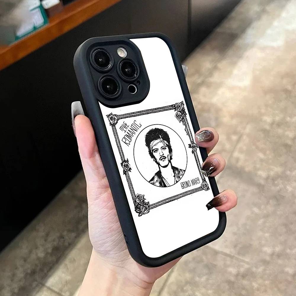 

B-BrunoS I Just Might M-Mars Phone Case For iPhone 17,16,15,14,13,12,11,Pro,Max,Plus,X,XS,SE4,E,Mini Black Thickened border Case iPhone 15 Plus