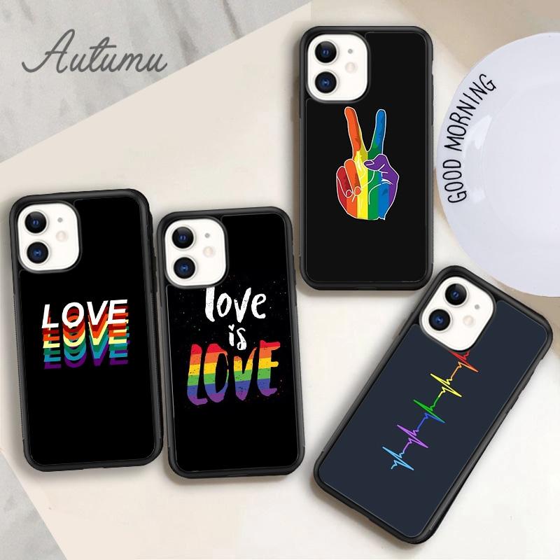 

Чохол для телефону Gay Lesbian LGBT Rainbow для iPhone 11 12 13 14 Pro Max mini X XR XS SE 2020 6S 7 8 Plus Samsung Galaxy S21 S22 Cover iPhone 6plus