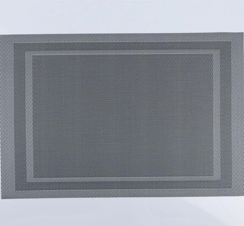 4/6/8/10Pcs Table Placemats PVC Non-slip Placemat For Dining Table Weave Mats Cup Coaster Kitchen Accessories Home Decor