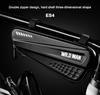 WILD MAN Rainproof Hard Shell Bike Frame Bag for Under Seat Bicycle Triangle Frame for Road Mountain Cycling 1.2L (Black, ES4)