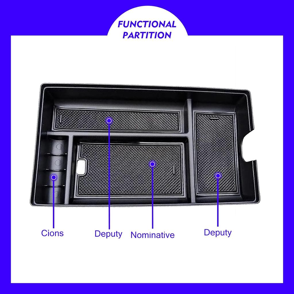 For 2024 2023 Lexus RX 350 RX350 Accessories Center Console Organizer 2023 Lexus RX350 for 2023 2024 Lexus RX350h Luxury/F Sport/Premium RX350 Hybrid
