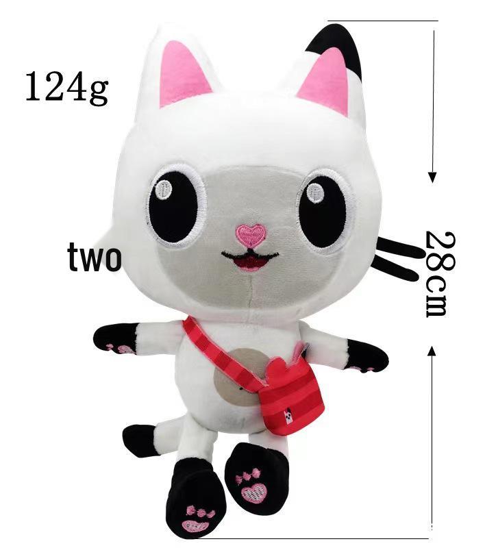 Gabby's Dollhouse Cat Plush Toy Collection