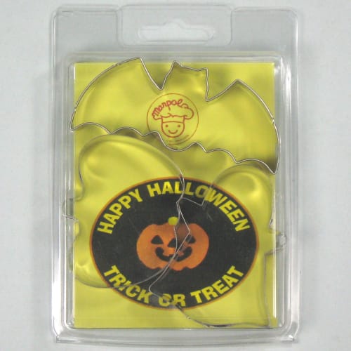 Endo Takashi Shoten 18-8 Stainless Steel Cookie Cutter, Halloween, 3-Piece Set