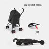 Lightweight Foldable Pet Stroller for Small Cats & Dogs - Outdoor Use