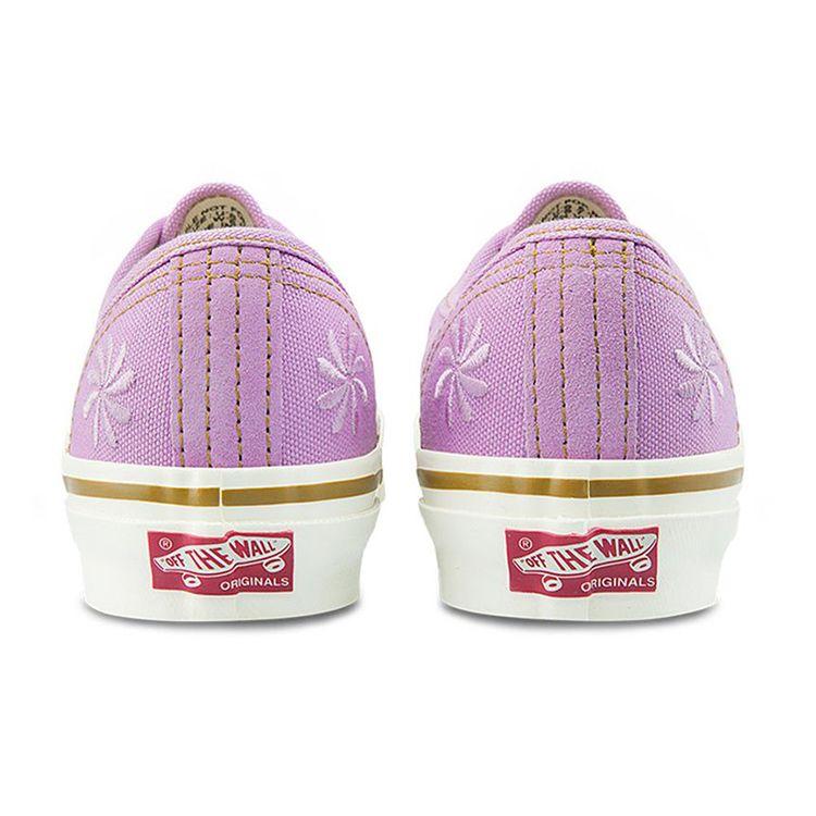 Vans Authentic Og Lx Low Top Skate Shoes Unisex Sneakers Purple VN0A4BV94IJ