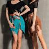 2022 Fringe Tie-Up Latin Dance Skirt & Hip Scarf