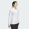 Adidas Golf 2023 Fw Women Golf Stretch Long Sleeve Polo Shirt Hz6107